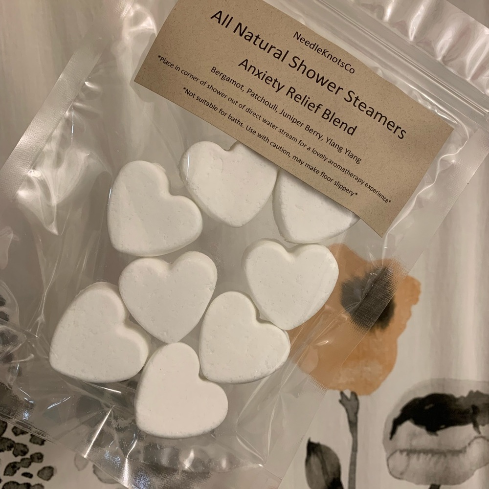 All natural shower steamers